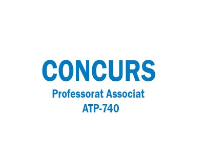 CONCURS. Professorat Associat  ATP-740.  Actualitzat*