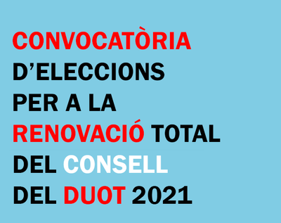 Convocatòria d'eleccions