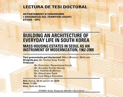 Lectura de Tesi Doctoral