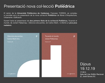 Presentació nova col·lecció Polièdrica