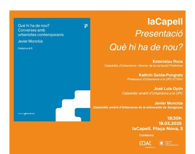 PRESENTACIÓ: Què hi ha de nou? enllaç a llibre