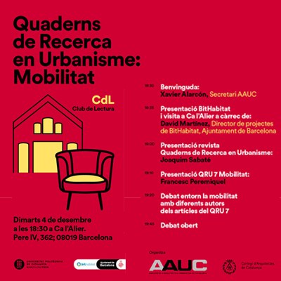Quaderns de recerca en Urbanisme: Mobilitat
