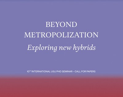 SEMINARI. Beyond metropolization