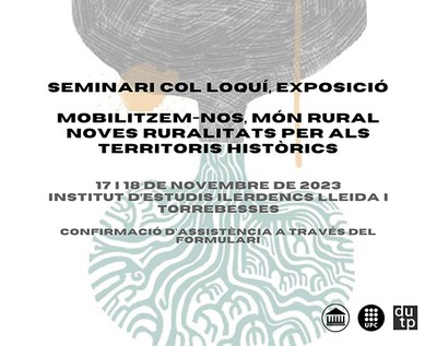SEMINARI "MOBILITZEM-NOS, MÓN RURAL: NOVES RURALITATS PER ALS TERRITORIS HISTÒRICS"