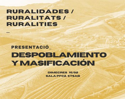 SEMINARI. Ruralitats