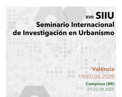 XVII SIIU. Seminario Internacional de Investigación en Urbanismo