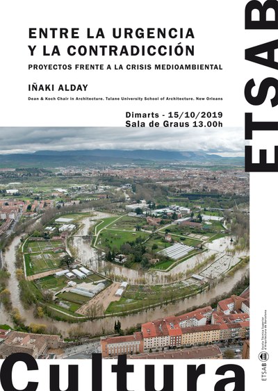 CONFERENCE: IÑAKI ABALOS ON ENVIRONMENTAL CRISIS